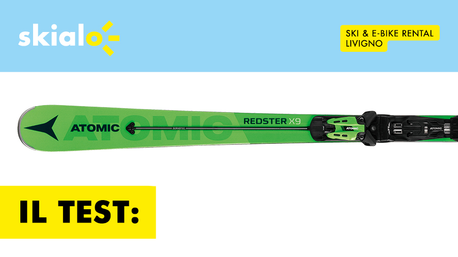 atomic redster x9 2019 recensione test skialo noleggio sci livigno cover it