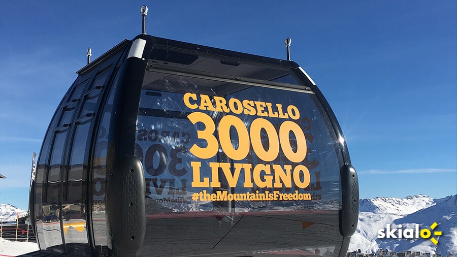 new Carosello 3000 gondola lift Livigno