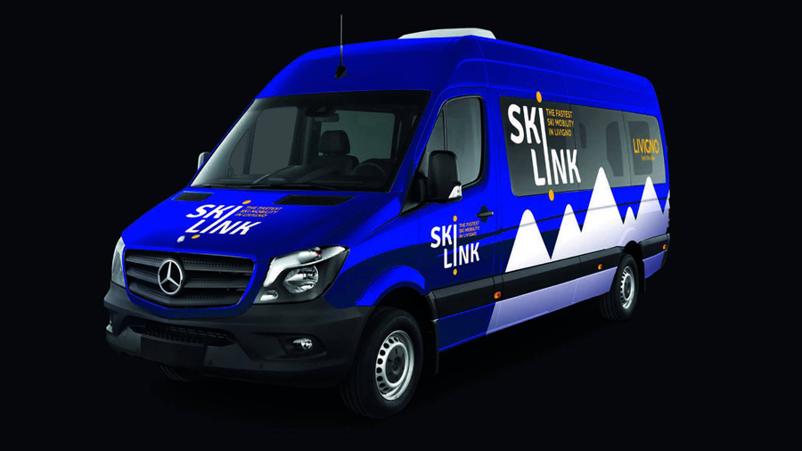 ski bus livigno ski link van 2